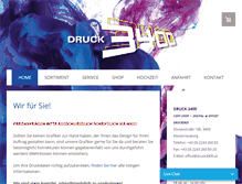Tablet Screenshot of druck3400.at